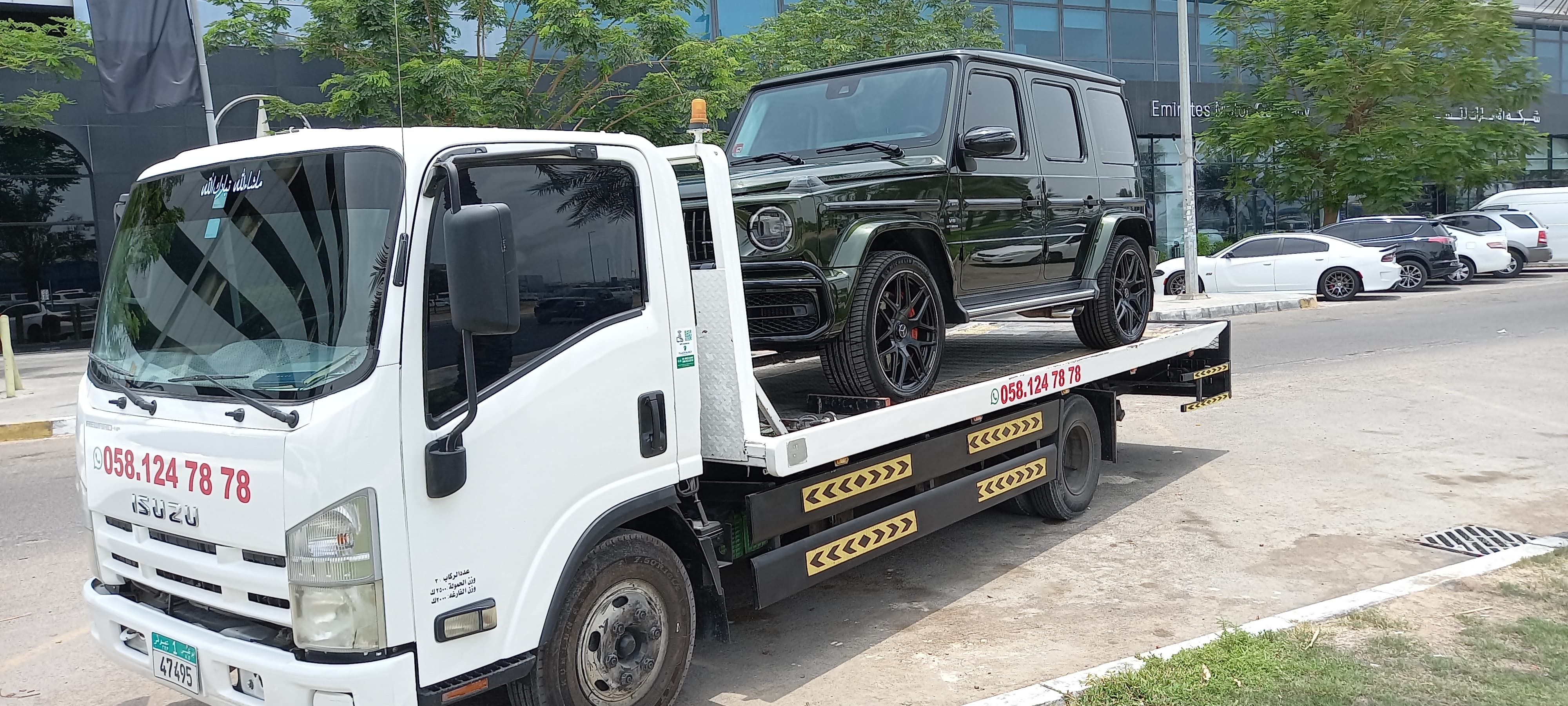 Car towing Abu Dhabi
